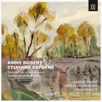 CD violon-piano: Franck-Tournemire-Pierné